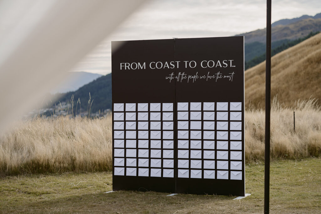 Slay My Day weddings and events directory New Zealand - Spearmint Signage - wedding signs